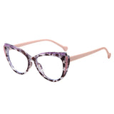 Beige Cat Eye High End Prescription Reading Glasses
