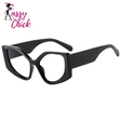 Cat Eye Large Frame Presbyopic  Eyewear Sassy Chick Logo