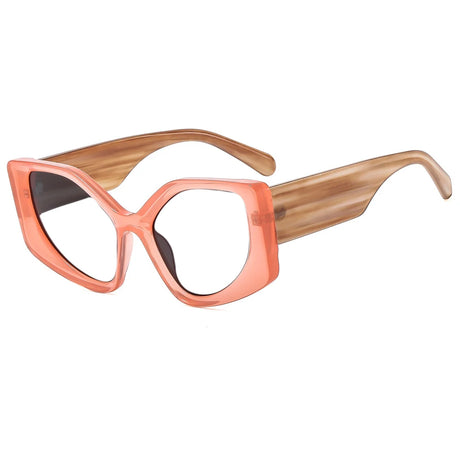 Cat Eye Large Frame Presbyopic  Eyewear orange