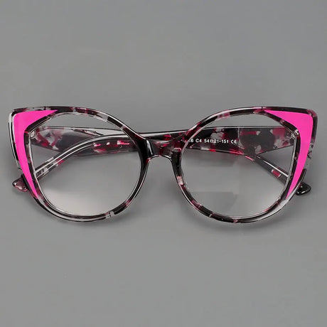 Cat Eye Optical Presbyopic Reading Glasses pink