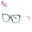 Cat Eye Prescription Myopia Hyperopia Optical Eyeglasses Sassy Chick Logo