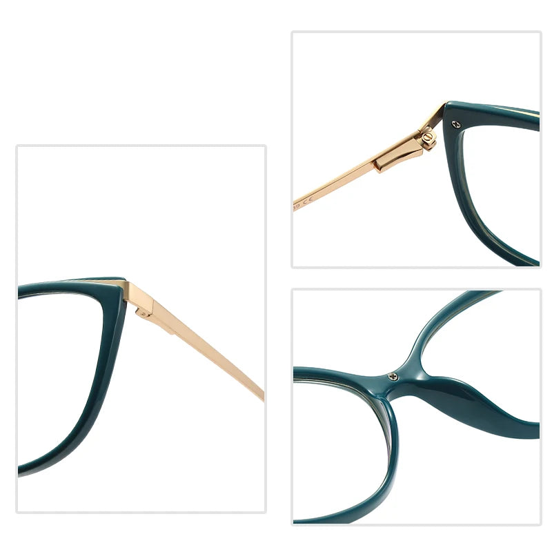 Details of Cat Eye Prescription Myopia Hyperopia Optical Eyeglasses