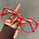 Cat Eye Prescription Myopia Hyperopia Optical Eyeglasses