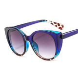 Blue Cat Eye Sunglasses Vintage