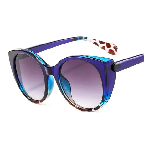 Blue Cat Eye Sunglasses Vintage