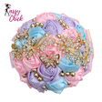Champagne Wedding Holding Flowers Bouquet Sassy Chick Logo