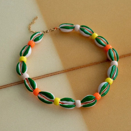 Charm Rope Chain Handmade Shell Choker