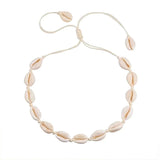 Charm Rope Chain Handmade Shell Choker