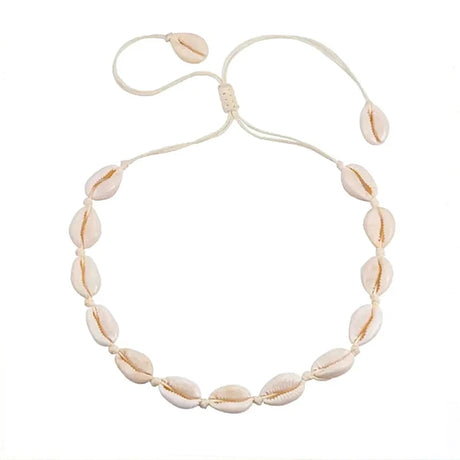 Charm Rope Chain Handmade Shell Choker