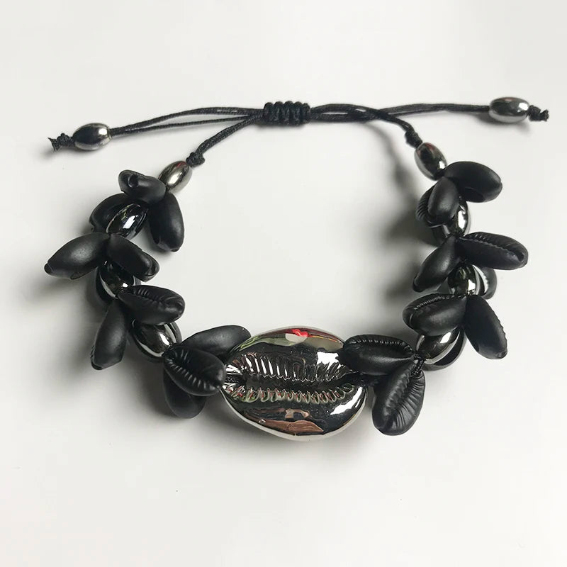 Charm Rope Chain Handmade Shell Choker