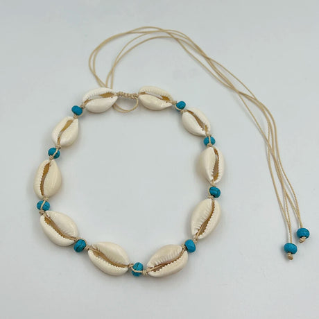 Charm Rope Chain Handmade Shell Choker