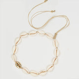 Charm Rope Chain Handmade Shell Choker