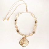 Charm Rope Chain Handmade Shell Choker