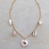Charm Rope Chain Handmade Shell Choker