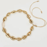 Charm Rope Chain Handmade Shell Choker