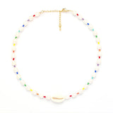 Charm Rope Chain Handmade Shell Choker