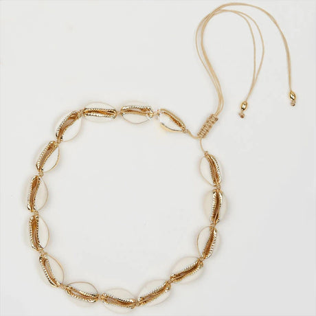 Charm Rope Chain Handmade Shell Choker