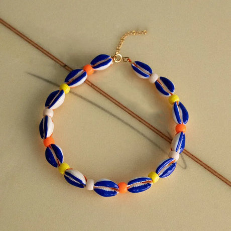 Charm Rope Chain Handmade Shell Choker