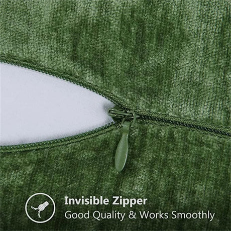 Soft chenille 45x45cm decorative throw pillow cover for couch, sofa, or bed