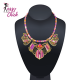 Chunky Bohemian Geometric Jewelry Set Sassy Chick Logo