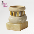 Chunky Irregular Square Bracelet Sassy Chick Logo