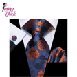 Classic Floral Fashion Handkerchief Cufflinks Necktie Sassy Chick Logo