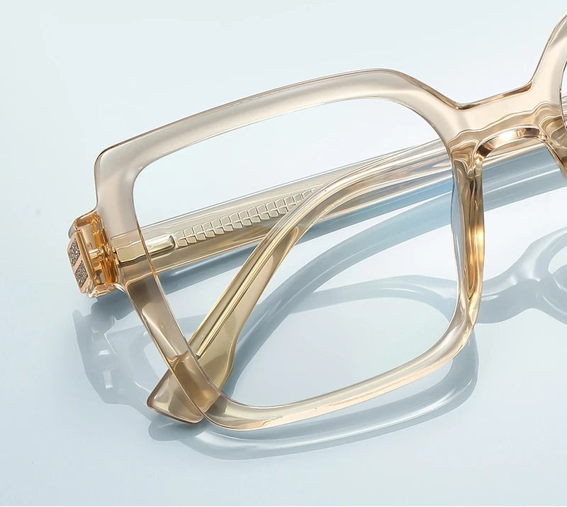 Classic Large Square Anti Blue Light Glasses