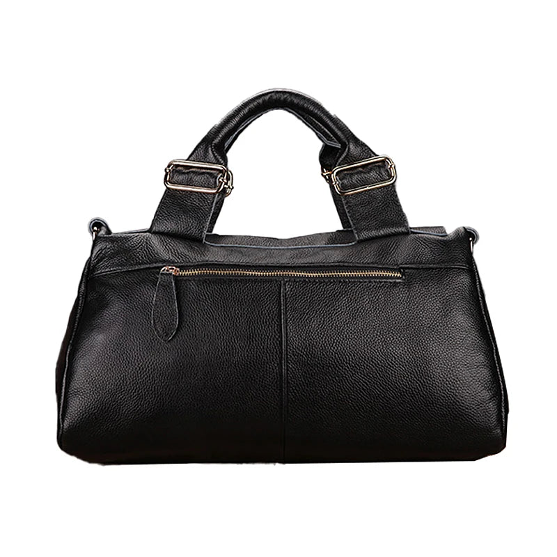 Back of Classic Leopard Pattern Large Capacity Bag