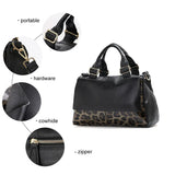 Parts of Classic Leopard Pattern Large Capacity Bag