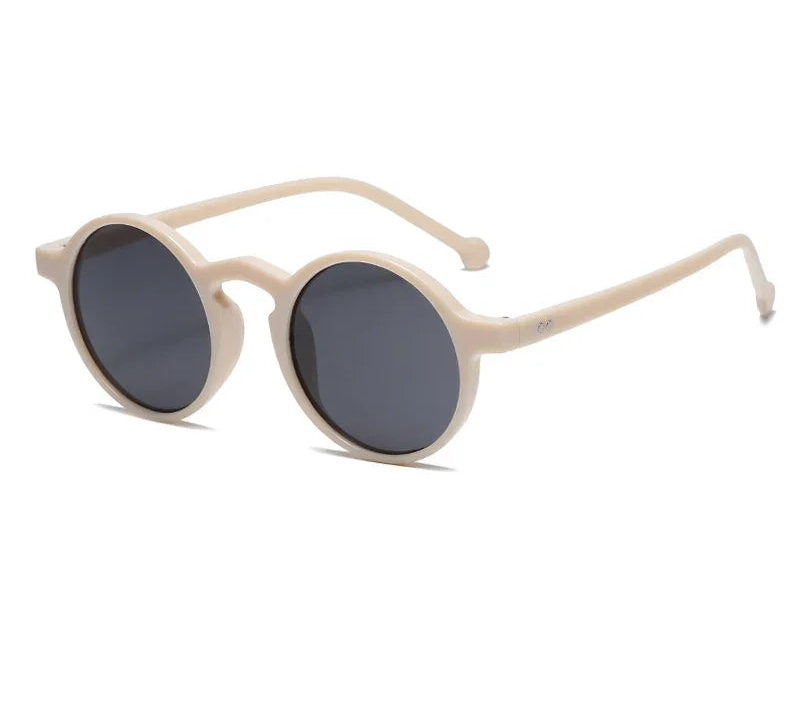 Classic Leopard Round Rivets Sunglasses