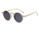 Classic Leopard Round Rivets Sunglasses