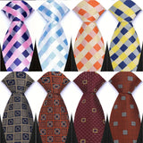 Collection of Classic Plaid & Checks Neck Tie Stripes