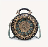 Classic Retro Clock Creative Shoulder Bag