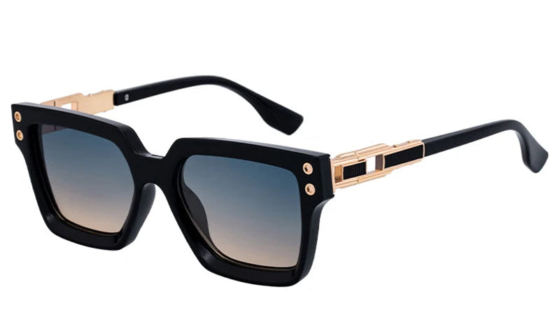 Classic Retro Punk Square Polarized Sunglasses