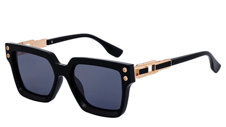 Classic Retro Punk Square Polarized Sunglasses