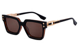 Classic Retro Punk Square Polarized Sunglasses