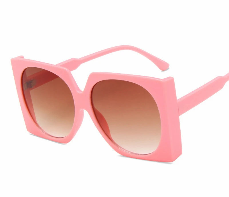 Pink Classic Retro Square Women/Men Sunglasses