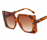 Leopard Classic Retro Square Women/Men Sunglasses