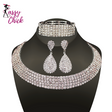 Classic Rhinestone Jewelry Set Sassy Chick Logo