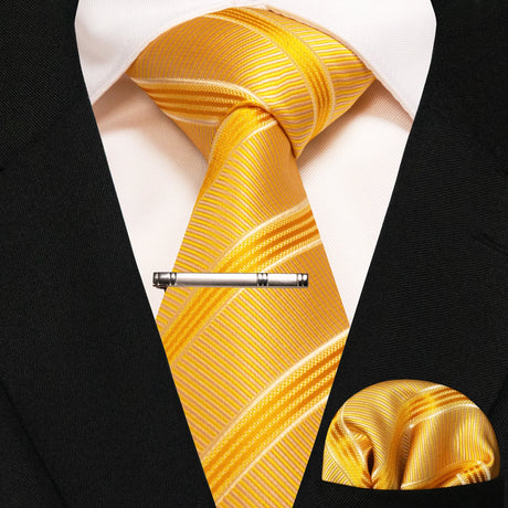 Classic Silk Plaid Stripe Paisley Men's Tie 8cm
