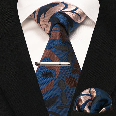 Classic Silk Plaid Stripe Paisley Men's Tie 8cm