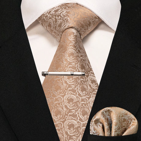 Classic Silk Plaid Stripe Paisley Men's Tie 8cm
