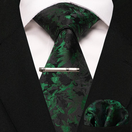Classic Silk Plaid Stripe Paisley Men's Tie 8cm
