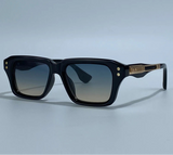 Black Classic Square Polarized Steampunk UV400 Sunglasses