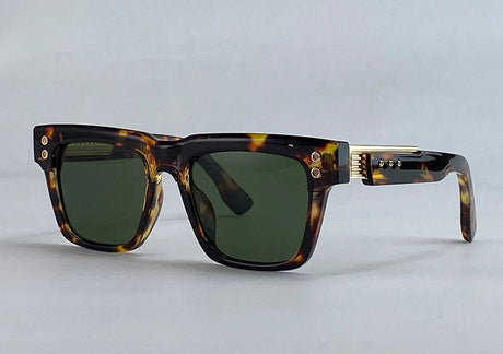 Classic Steampunk Polarized Square Outdoor Driving Sunglasses
