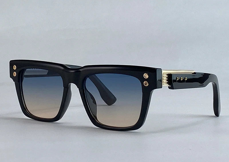 Classic Steampunk Polarized Square Outdoor Driving Sunglasses