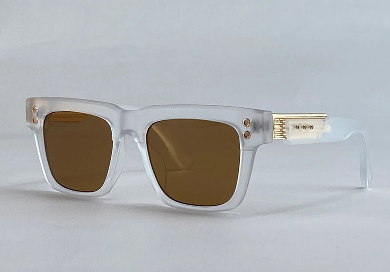 Classic Steampunk Polarized Square Outdoor Driving Sunglasses