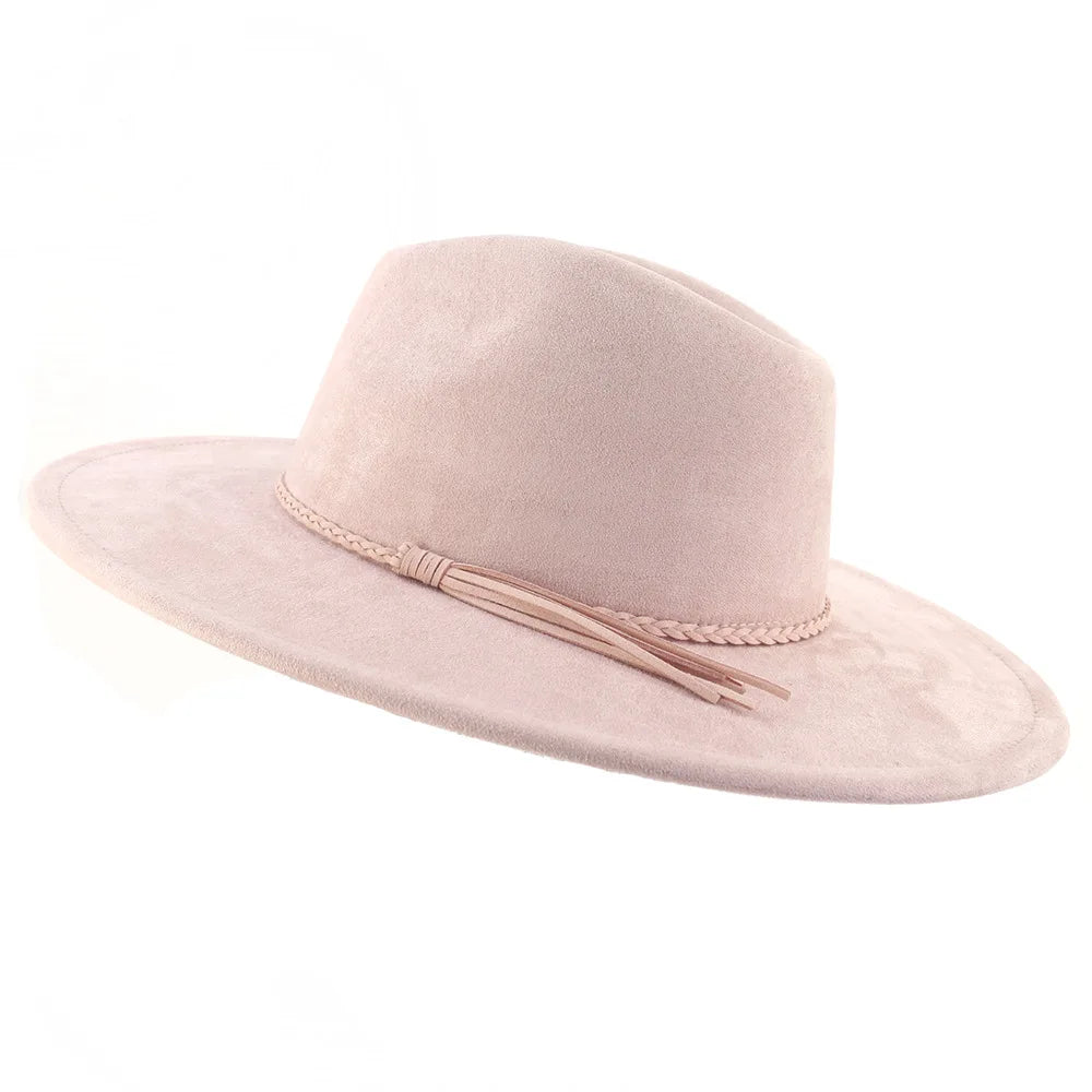 dirty white fedora hat