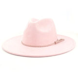 pink fedora hat