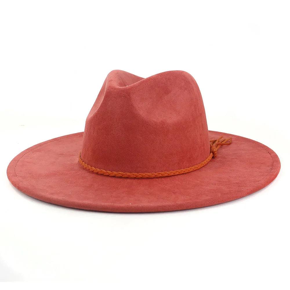 pink fedora hat